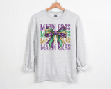 Mardi Gras Graphic Tee/Crew