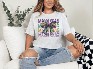 Mardi Gras Graphic Tee/Crew