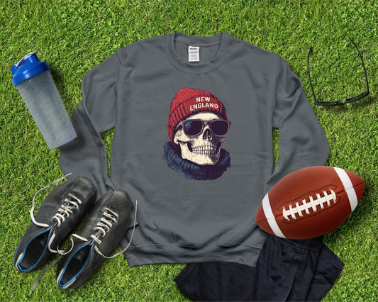 Vintage New England Graphic Crew