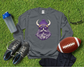 Vintage Vikings Football Graphic Crew