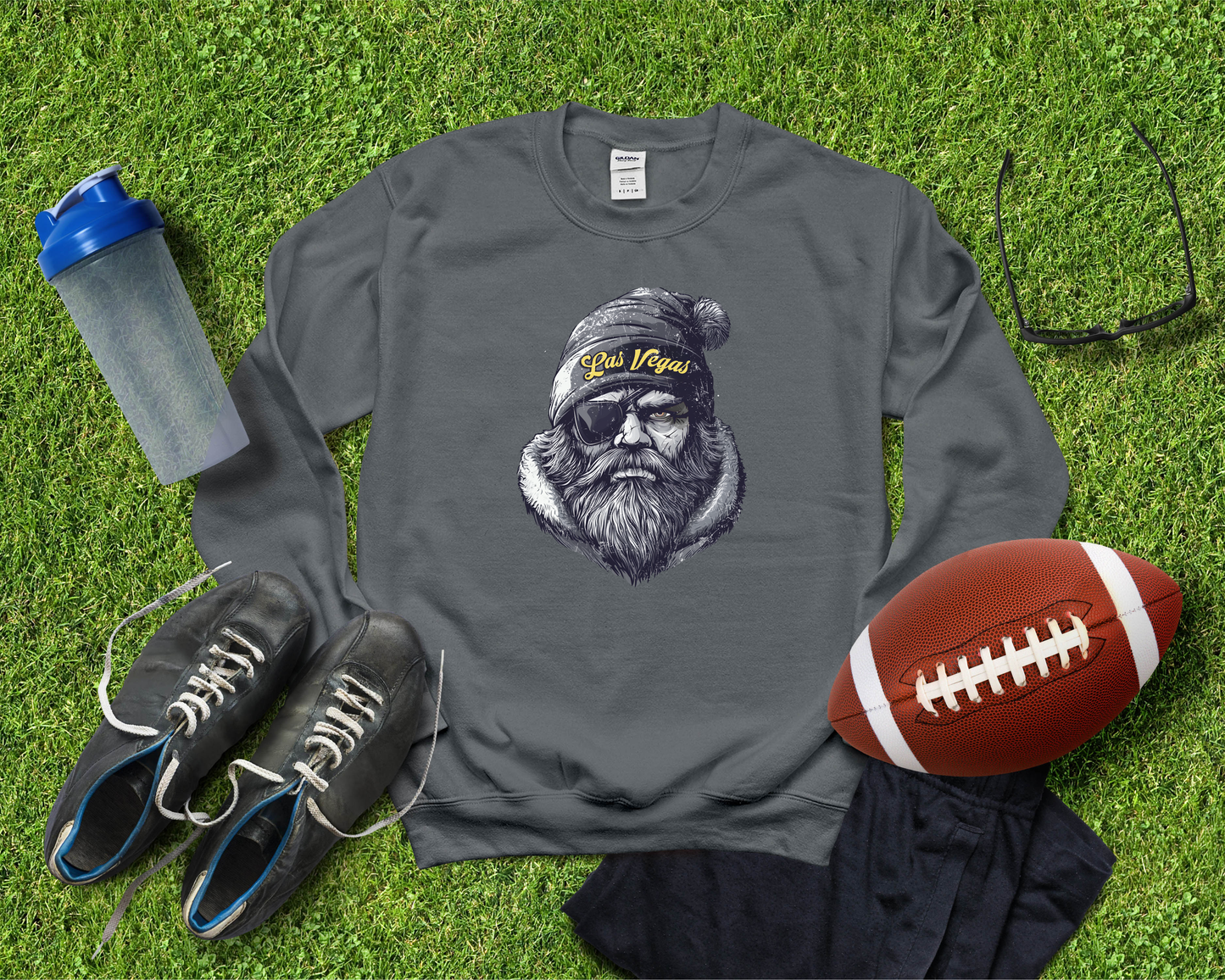 Vintage Las Vegas Football Graphic Crew