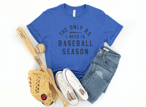 BS Baseball Season Tee