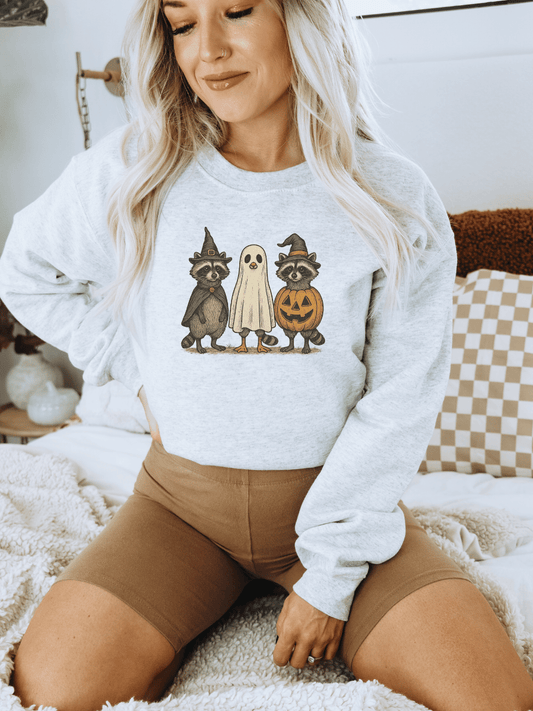 Halloween Critters Graphic Sweatshirt
