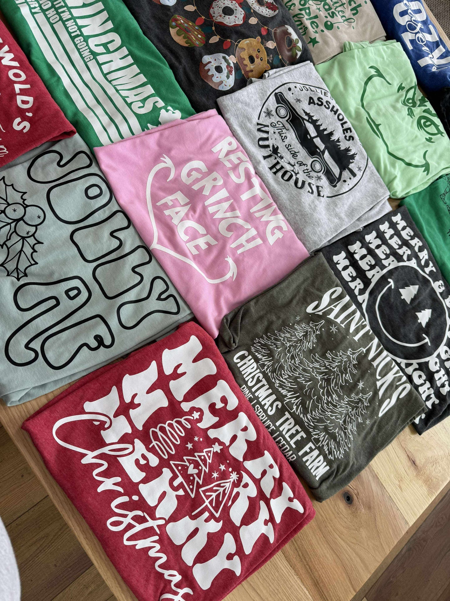 Mystery Holiday Graphic Tees