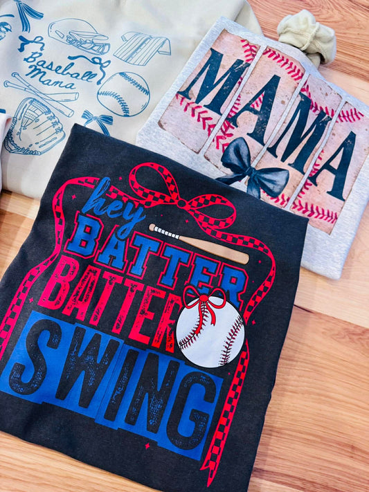 Hey Batter Graphic Tee