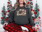 Vintage Holiday Family Graphic Sweatshirt
