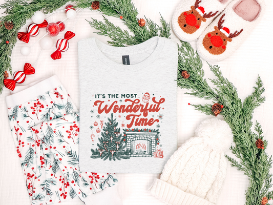 Most Wonderful Time Of The Year Graphic Sweatshirt