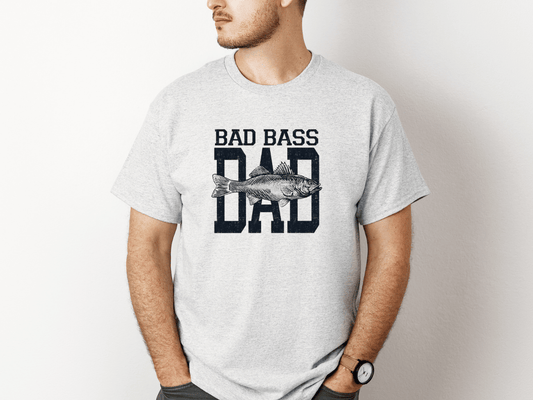 Bad Bass Dad Graphic Tee