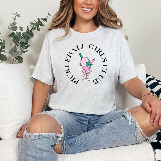 Pickleball Girls Club Graphic Tee