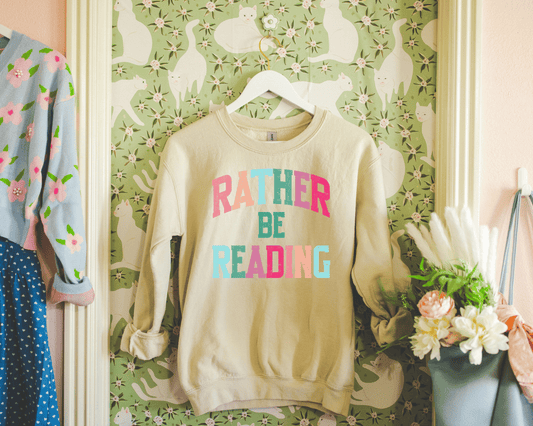 Rather Be Reading Graphic Crew