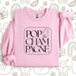 Pop The Champagne Graphic Sweatshirt