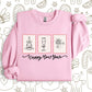 Happy New Year Graphic Sweatshirt