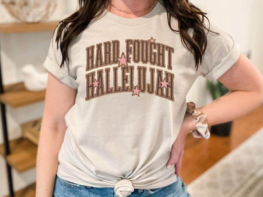 Hard Fought Hallelujah Graphic Tee