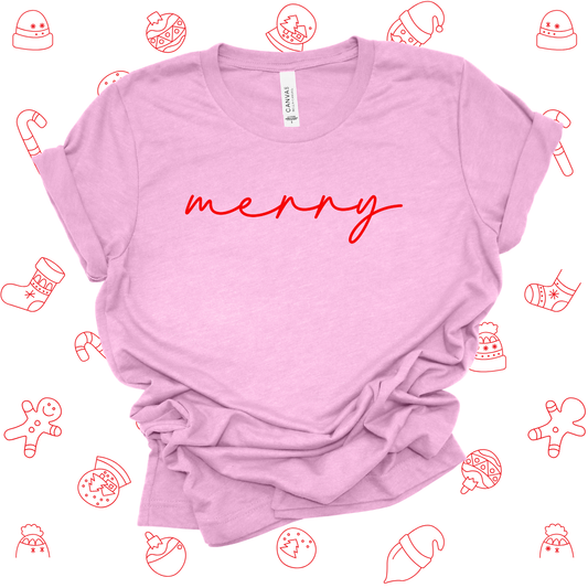 Merry Graphic Tee