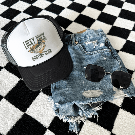 Lucky Duck Hunting Club Trucker Hat