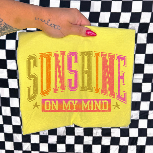 Sunshine On My Mind Graphic Tee