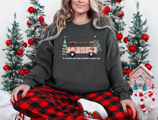 CUSTOMIZABLE: Get In Losers We're Going Shopping Graphic Sweatshirt