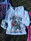 Santa Claus World Tour Inside Out Graphic Sweatshirt