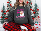 He Sees You When You're Shopping Custom Name Graphic Sweatshirt