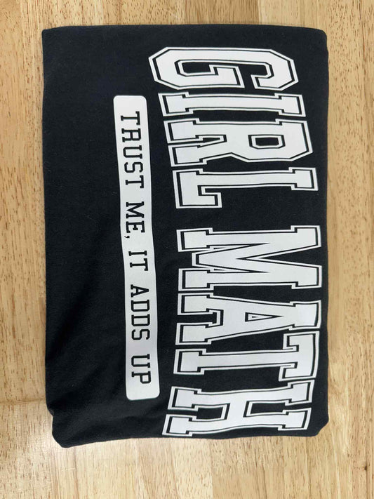 Girl Math Comfort Color Tee