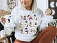 Bookish Fantasy Ghosts Graphic Sweatshirt