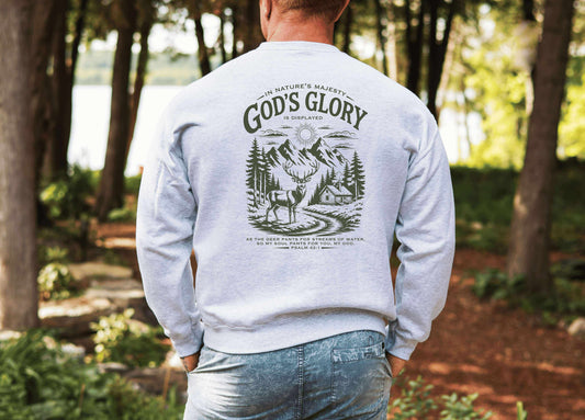 God's Glory Graphic Sweatshirt