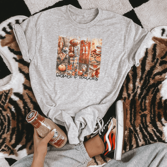 Football & Flannels Graphic Tee