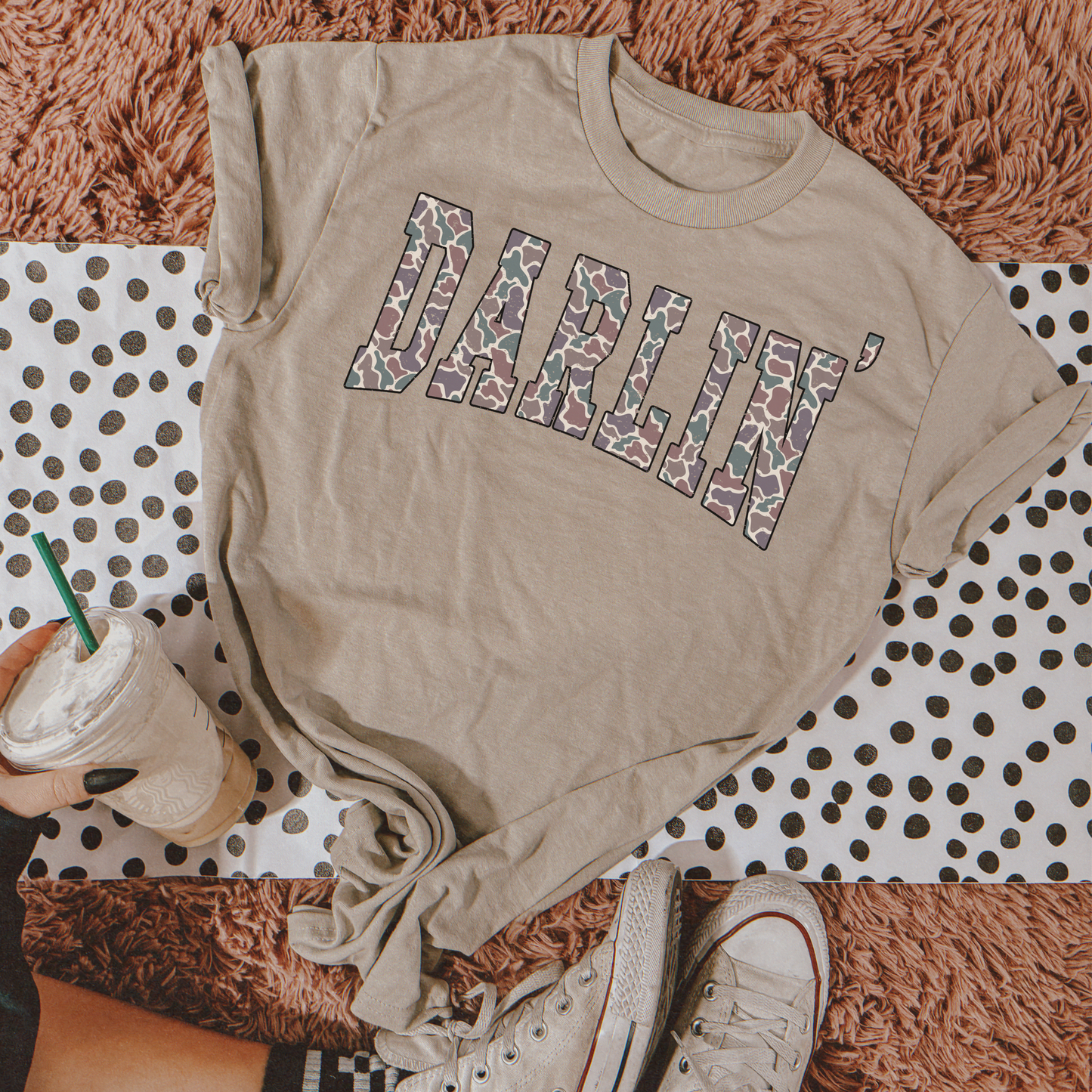 Camo Darlin' Graphic Tee
