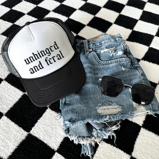 Unhinged And Feral Trucker Hat