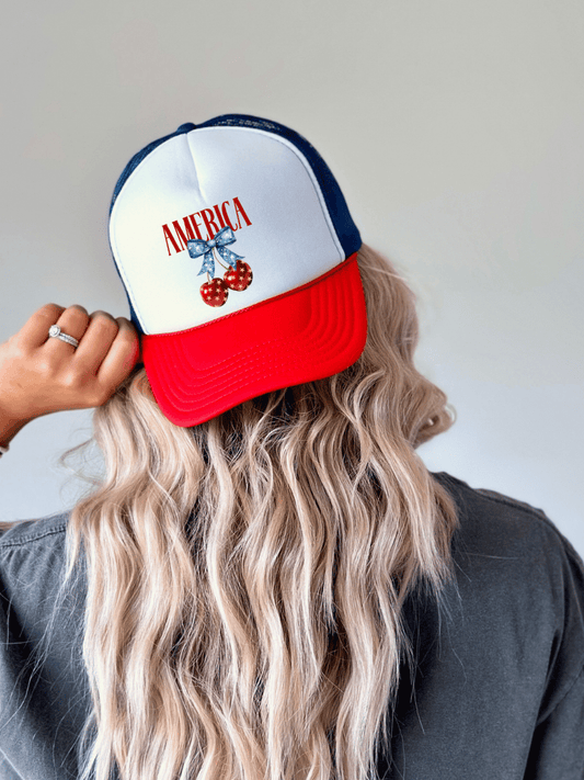 America Cherries Trucker Hat