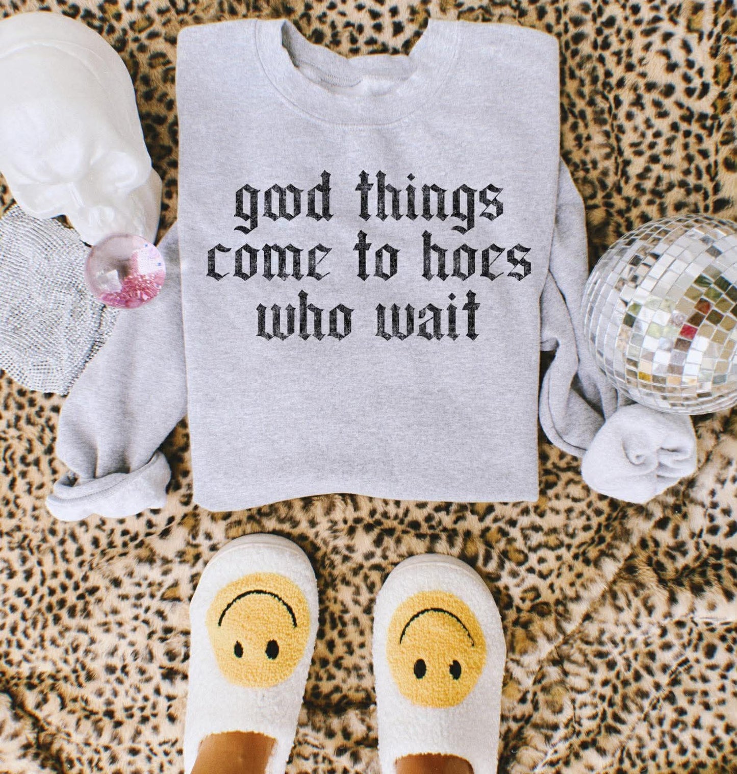 Good Things Come Graphic Sweatshirt