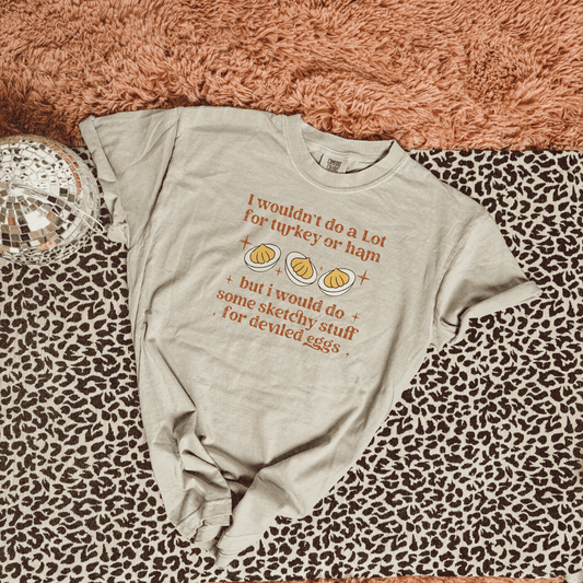 Sketchy Stuff for Deviled Eggs Graphic Tee