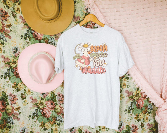 Bloom Were You Waddle Graphic Tee