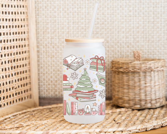 Cozy Bookmas Frosted Can