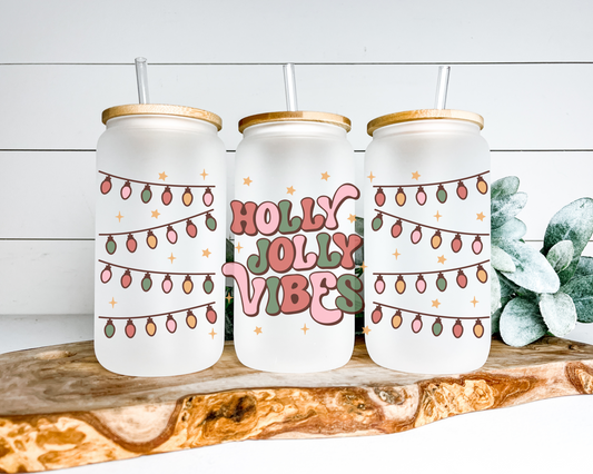 Holly Jolly Vibes Frosted Can