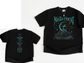 Night Court black tee front and back