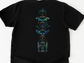 Night Court black tee back design